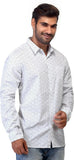 London Bee Men's Printed Casual Shirt