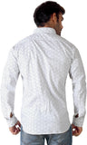 London Bee Men's Printed Casual Shirt