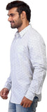 London Bee Men's Printed Casual Shirt