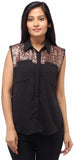 Entease Women's Floral Print Casual Shirt