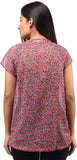 Entease Women's Floral Print Casual Shirt