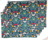JewelKraft Designs Grey Table Linen Set