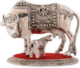 Monil Cow With Calf Showpiece  -  10.2 cm