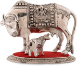 Monil Cow With Calf Showpiece  -  10.2 cm