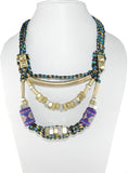 Junk Brass Plated Cotton Dori Necklace