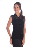 Miss Rich Women's Solid Casual Shirt