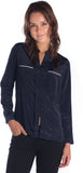 Miss Rich Women's Solid Casual Shirt