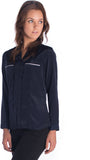 Miss Rich Women's Solid Casual Shirt