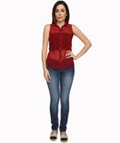 Miss Rich Women's Solid Casual Shirt