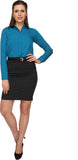 Miss Rich Women's Solid Casual Shirt