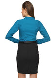 Miss Rich Women's Solid Casual Shirt