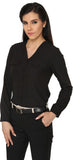 Miss Rich Women's Solid Casual Shirt
