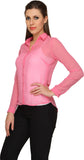 Miss Rich Women's Solid Casual Shirt