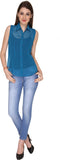 Miss Rich Women's Solid Casual Shirt