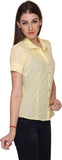 Miss Rich Women's Striped Casual Shirt