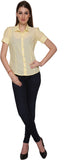 Miss Rich Women's Striped Casual Shirt