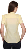 Miss Rich Women's Striped Casual Shirt