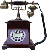 Marwar Antique Graham Bell Telephone with Dial Showpiece  -  30 cm