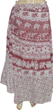 Marusthali Printed Women's Wrap Around Skirt