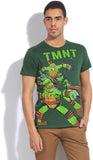 Ninja Turtles Printed Men's Round Neck T-Shirt