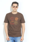 Nuteez Printed Men's Round Neck T-Shirt
