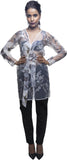 Sassy Stripes Full Sleeve Printed Women's Jacket