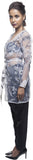 Sassy Stripes Full Sleeve Printed Women's Jacket