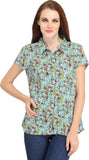 My Addiction Women's Printed Casual Shirt