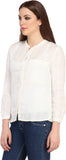My Addiction Women's Solid Casual Shirt