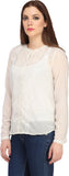 My Addiction Women's Self Design Casual Shirt