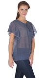 My Addiction Casual Short Sleeve Printed Women's Top