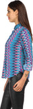My Addiction Women's Geometric Print Casual Shirt