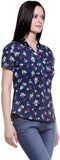 My Addiction Women's Floral Print Casual Shirt