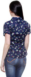 My Addiction Women's Floral Print Casual Shirt
