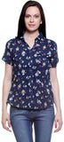 My Addiction Women's Floral Print Casual Shirt