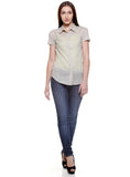 My Addiction Women's Printed Casual Shirt