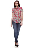 My Addiction Women's Printed Casual Shirt