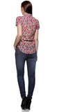 My Addiction Women's Printed Casual Shirt