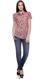 My Addiction Women's Printed Casual Shirt
