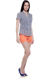 My Addiction Women's Printed Casual Shirt