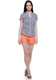 My Addiction Women's Printed Casual Shirt