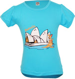 Gkidz Casual Short Sleeve Printed Girl's Top
