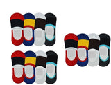 killys Men's Solid No Show Socks