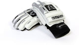 Wolfer Feather Weight (Right Hand) Batting Gloves (Youth, Silver, White)