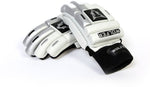Wolfer Feather Weight (Right Hand) Batting Gloves (Youth, Silver, White)