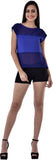 Colors Couture Casual Short Sleeve Printed Women's Top
