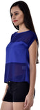 Colors Couture Casual Short Sleeve Printed Women's Top