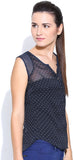 Colors Couture Women's Polka Print Casual Shirt