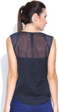 Colors Couture Women's Polka Print Casual Shirt