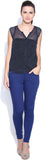 Colors Couture Women's Polka Print Casual Shirt
